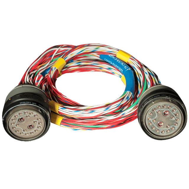 Product image of a circular cable assembly